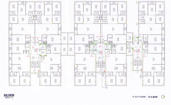  silver-nest-2 Silver Nest 2 Tower A Cluster Plan