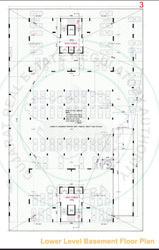  the-presidential East Cluster Plan for besament Floor