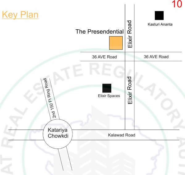 the-presidential Location Plan