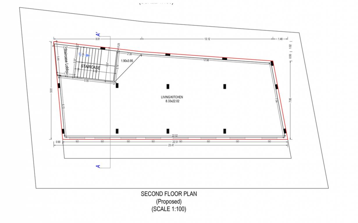 corner Business Corner Cluster Plan for 2nd Floor