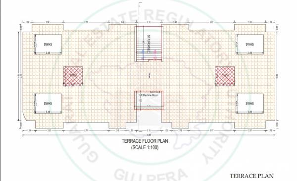  kesar A Cluster Plan from 5th to 6th Floor