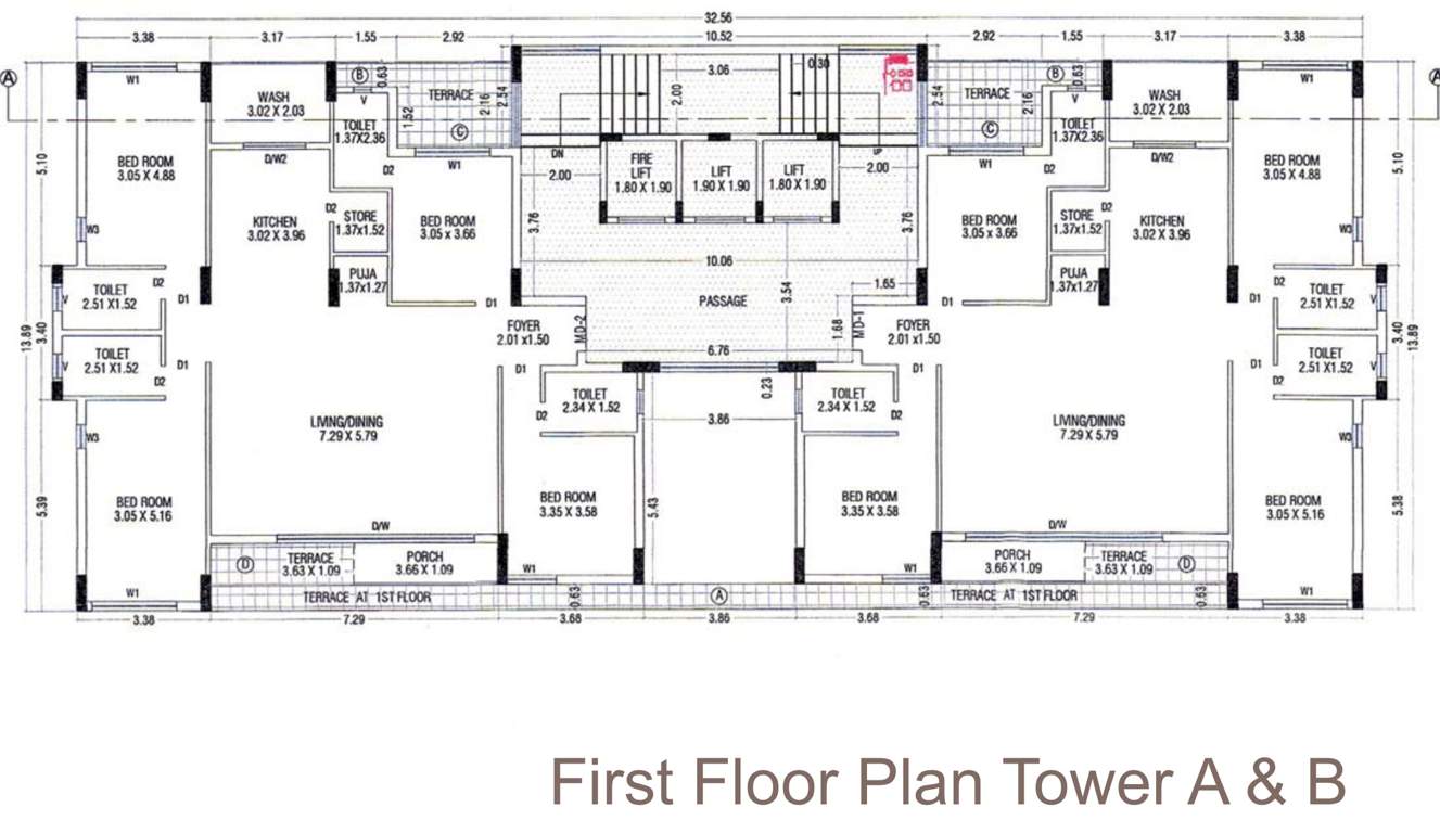  gem Gem Tower A Cluster Plan