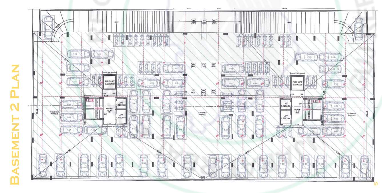  the majestic Block A Cluster Plan