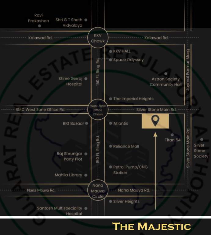  the majestic Location Plan