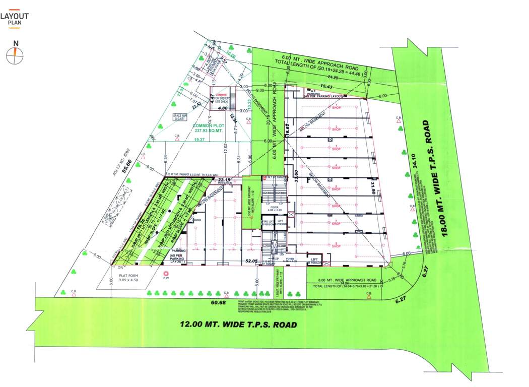  shyam one Layout Plan