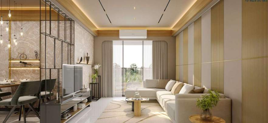  aaditey residencies Living Area