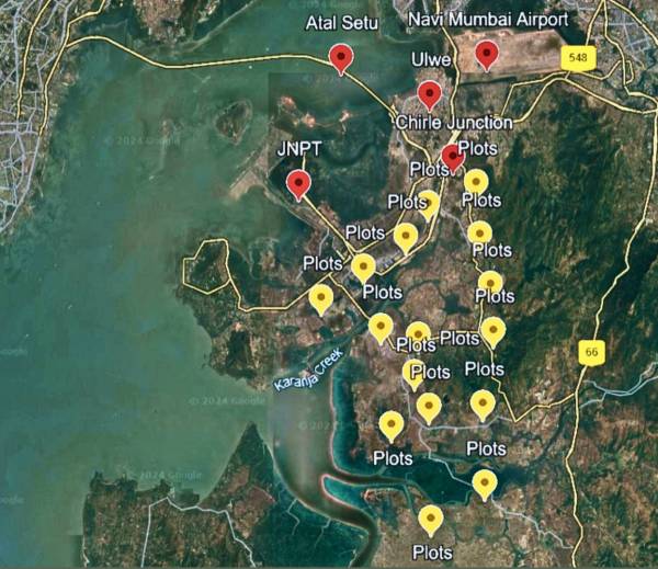  samrajya-reality-uran Location Plan