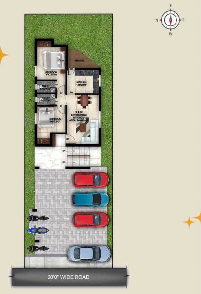  sowmya-flats Sowmya Flats Block A Cluster Plan