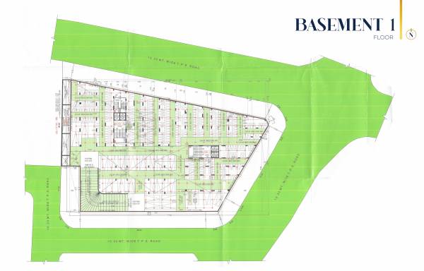  fortune-94 Block A Cluster Plan for Basement Plan