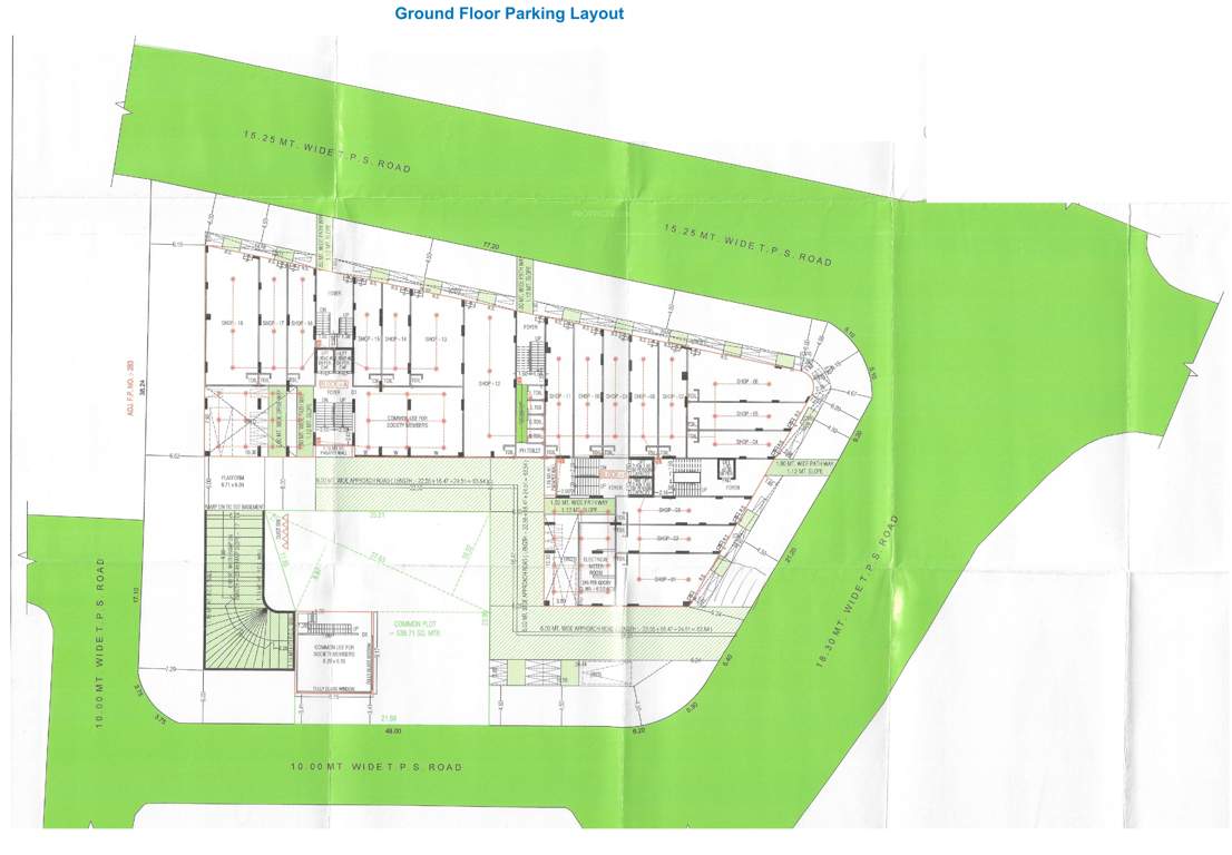  fortune 94 Block A Cluster Plan for ground Floor
