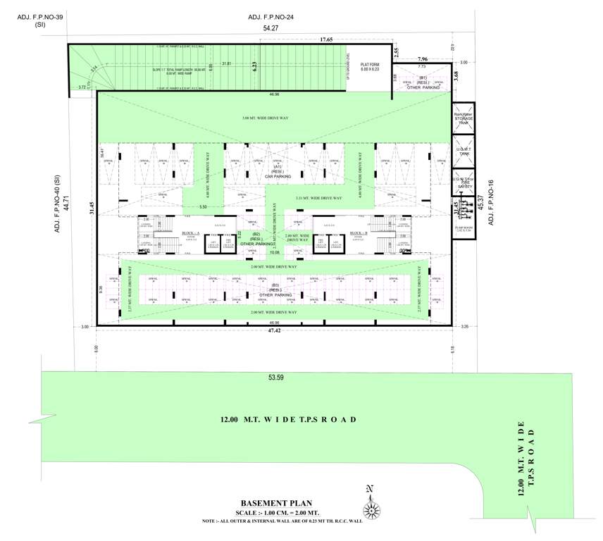  reva 80 Tower A Cluster Plan