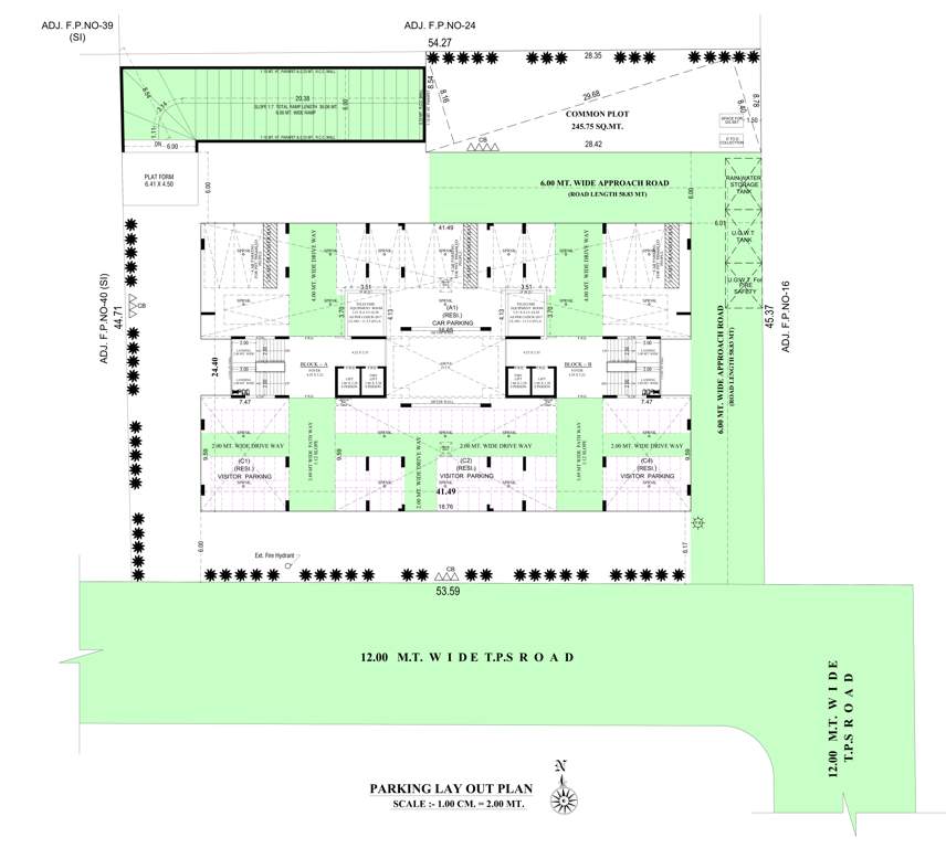  reva 80 Tower B Cluster Plan