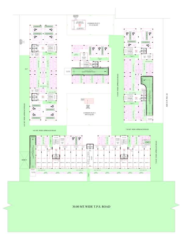  gokuldham parisar A Cluster Plan for ground Floor