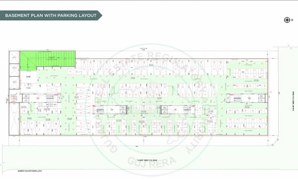  radhe-krishna-sparsh Block A Cluster Plan for Basement Floor