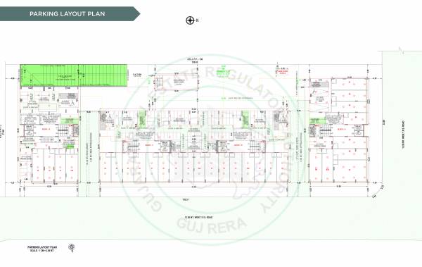  radhe-krishna-sparsh Block B Cluster Plan for Parking Plan