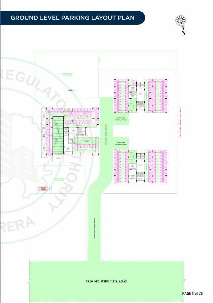  royal Tower A B C Cluster Plan for ground Floor
