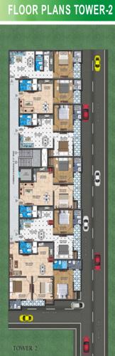 provica-homes-2 Tower B Cluster Plan from 1st to 4th Floor