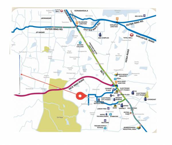  sai-elite-apartment Location Plan
