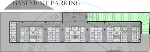  lentin-appartment Tower A B C Cluster Plan for basementFloor