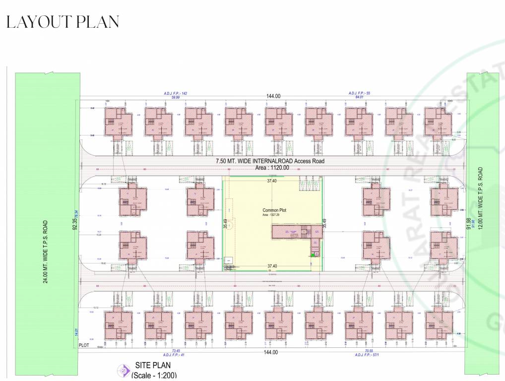  haritam villa Layout Plan