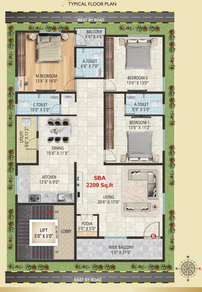  elite Elite Cluster Plan from 1st to 5th Floor
