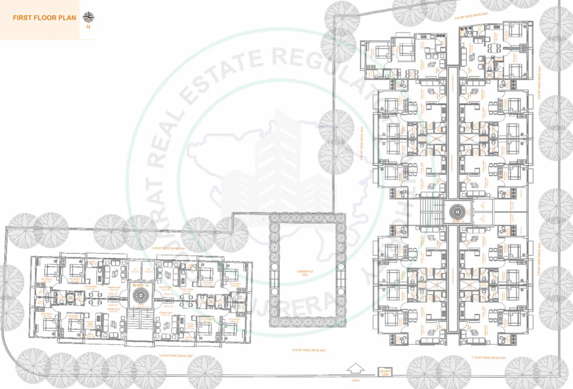  aatrey etasha Tower A B Cluster Plan for 1st Floor