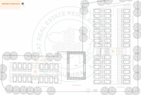  aatrey-etasha Tower A B Cluster Plan for ground Floor