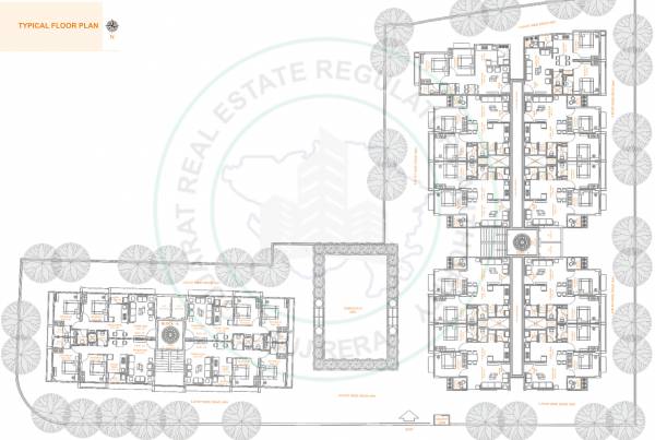  aatrey-etasha Tower A B Cluster Plan from 2nd to 7th Floor