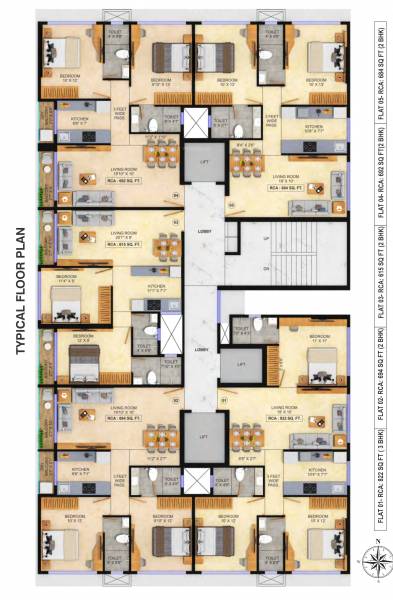  sagar-manthan Sagar Manthan Cluster Plan for Typical Floor