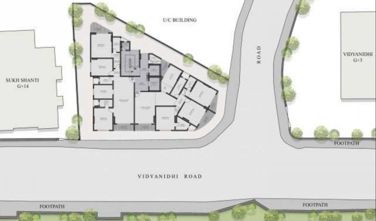  central park Layout Plan