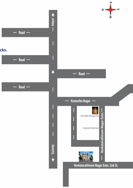  sri-dayananda-residency Location Plan