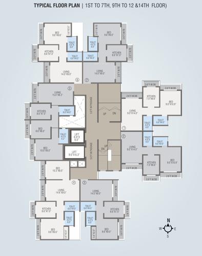  aashirwad-garden Av Aashirwad Garden Cluster Plan
