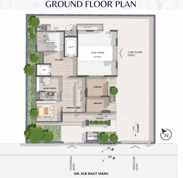  gaurav Sugee Gaurav Cluster Plan For Ground Floor