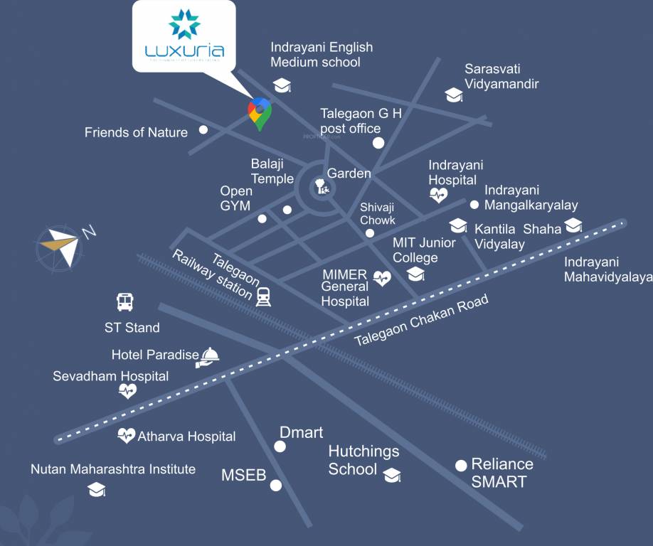  luxuria Location Plan