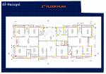 A Cluster Plan for 2nd Floor  al-husayni A Cluster Plan for 2nd Floor