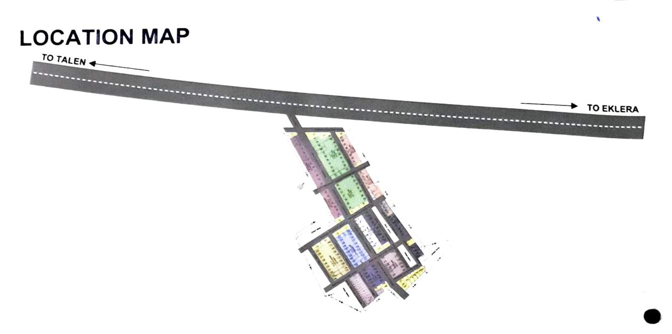  vrindavan dham Location Plan