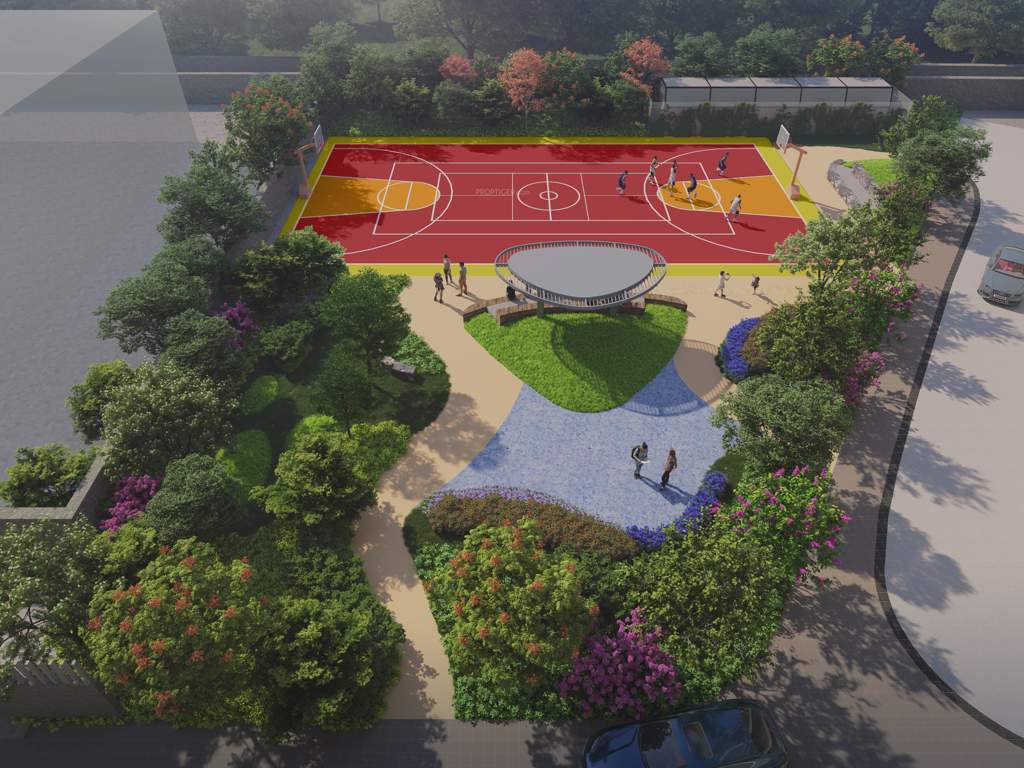  yoo pristine Basketball Court