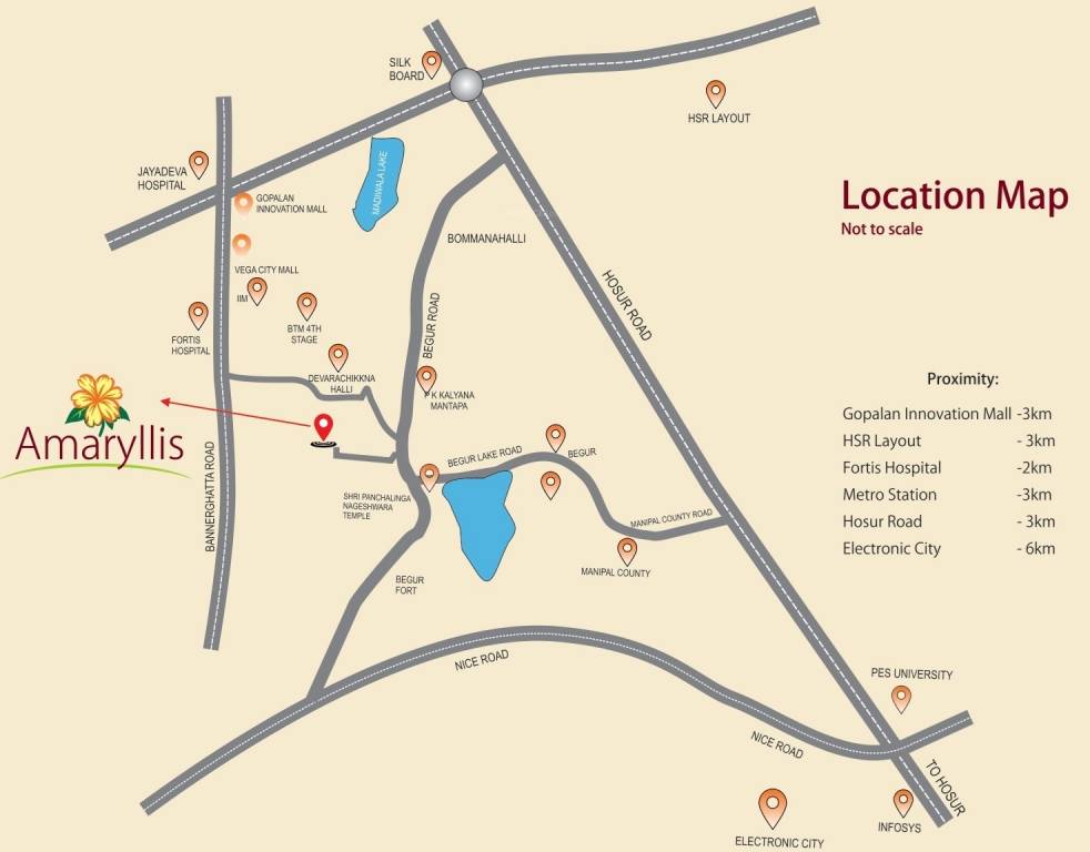  amaryllis Location Plan