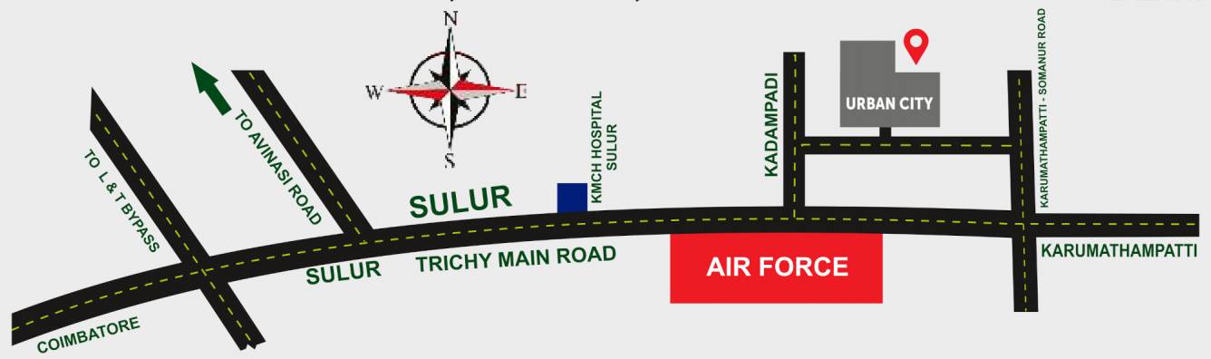 urban city Location Plan
