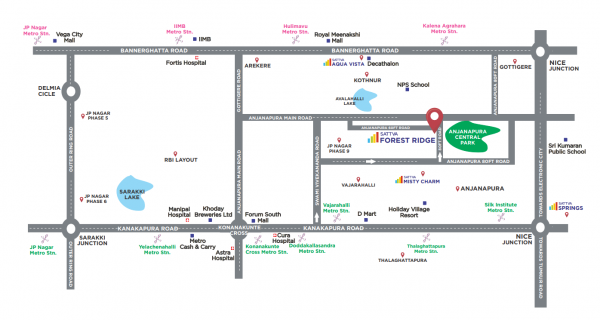 Location Plan forest-ridge Location Plan