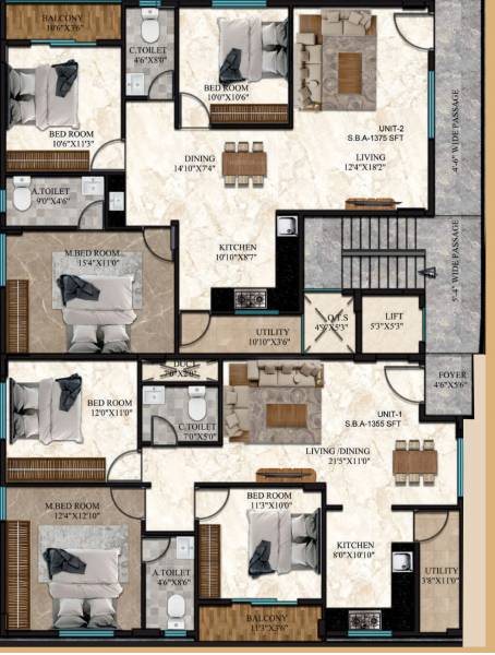  shubhum-elite Shubhum Elite Cluster Plan