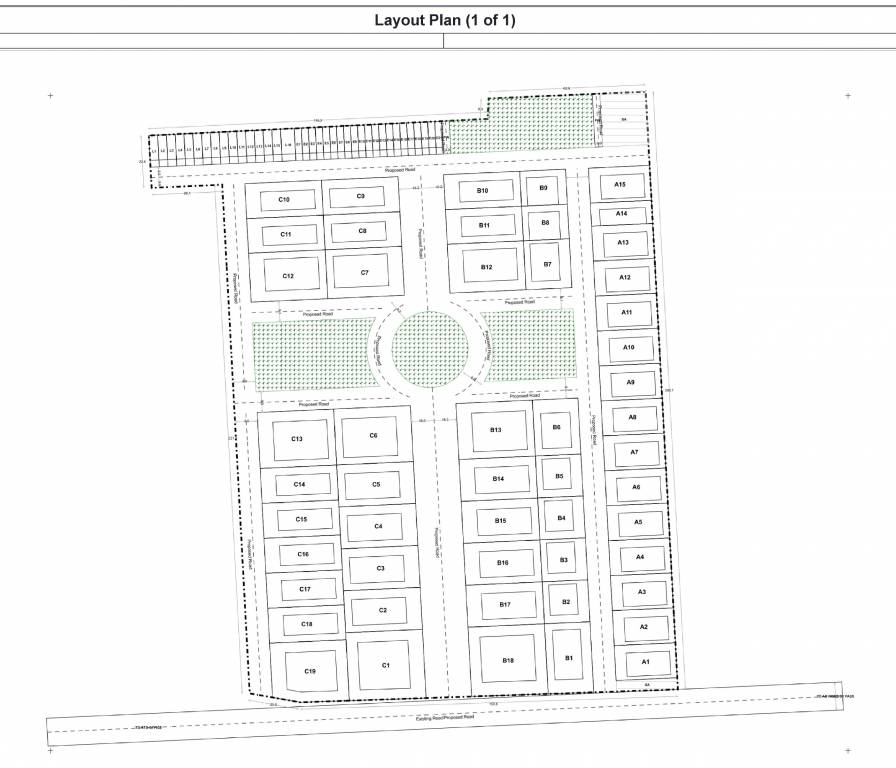 tashi lifestyle phase 1 Layout Plan