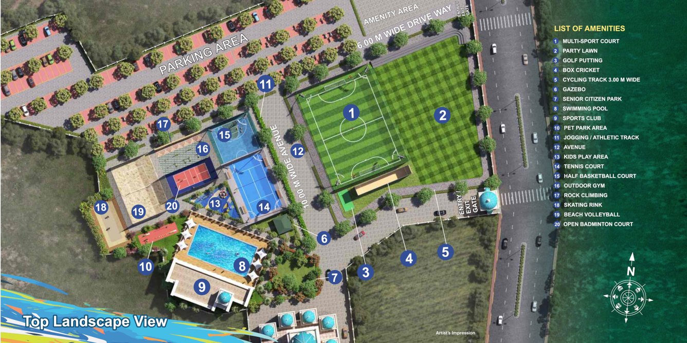  adarsh sports city Master Plan