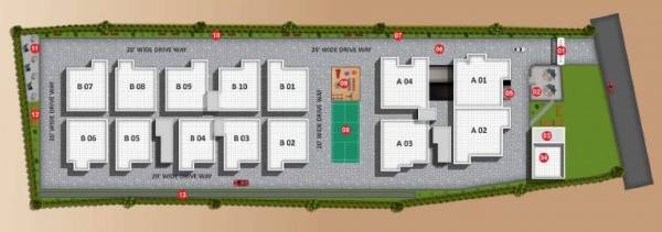  brunda-vihari Layout Plan
