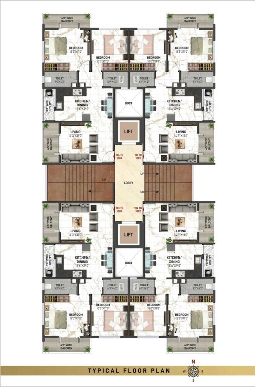  aaradhya marigold manor Aaradhya Marigold Manor A Cluster Plan