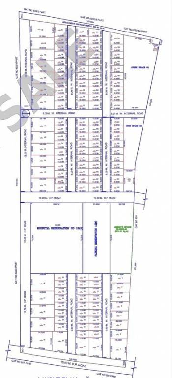 vrundavan park Layout Plan