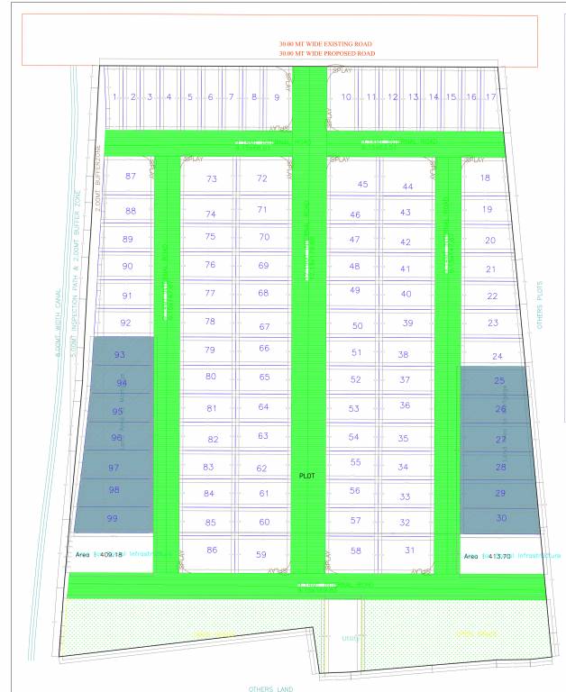  pragathi enclave Layout Plan