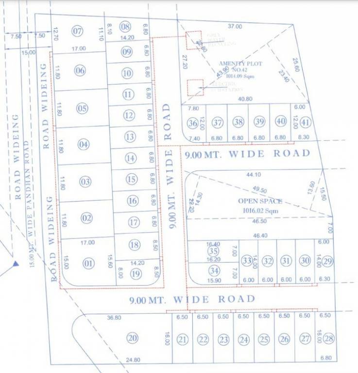 dream city Layout Plan
