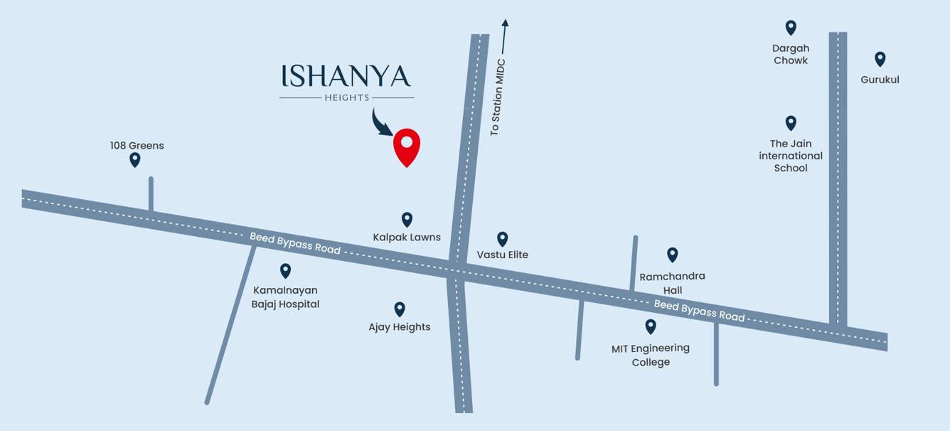  ishanya heights Location Plan