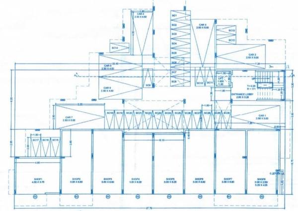  dattaprasad-niwas Cluster Plan Ground Floor